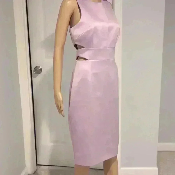 Cynthia Rowley cutout satin dress - Picture 3 of 8